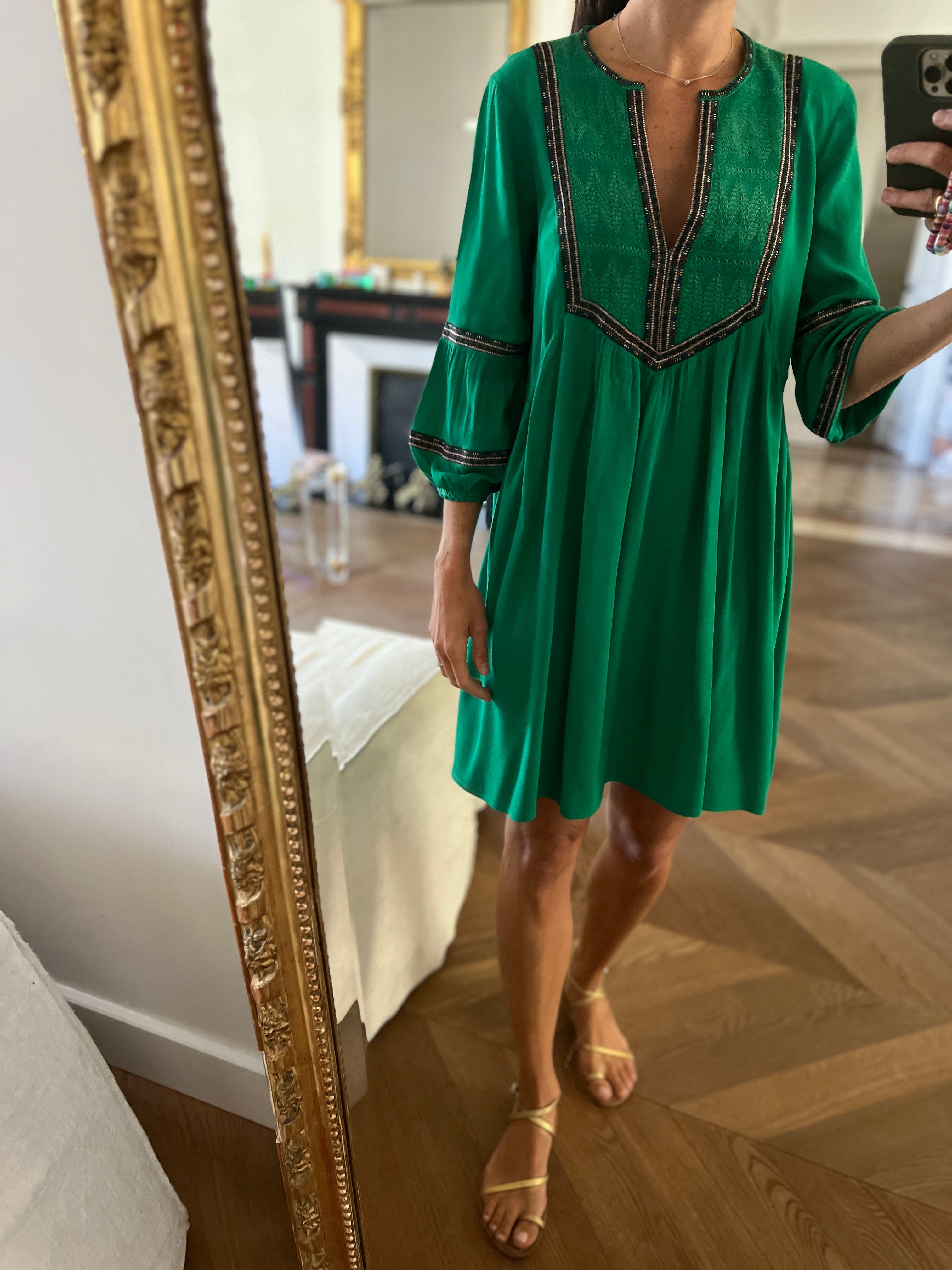 Robe Ba&sh verte Tale