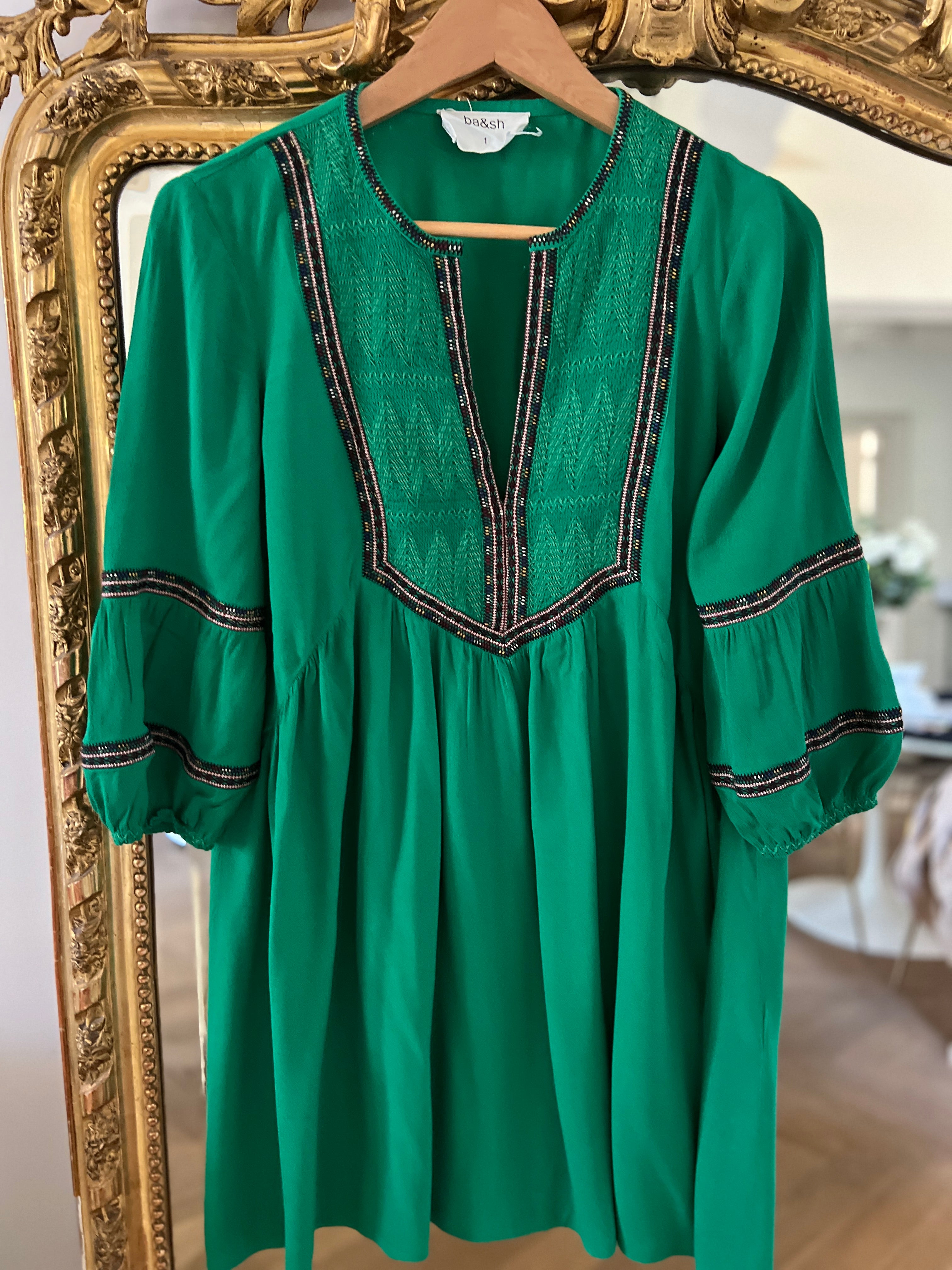 Robe Ba sh verte Tale La Penderie de Jenna