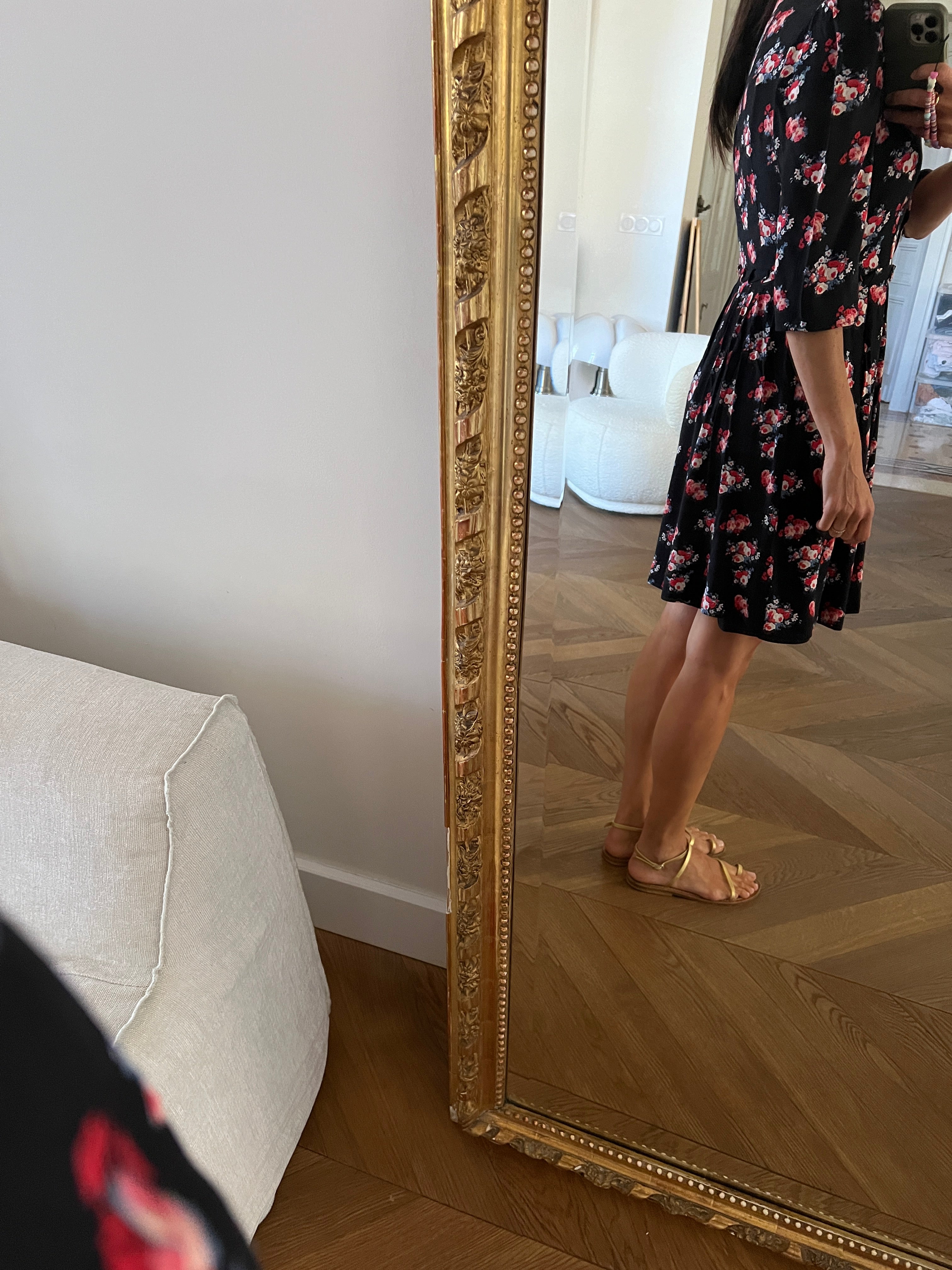 Robe Claudie Pierlot Reine à fleurs