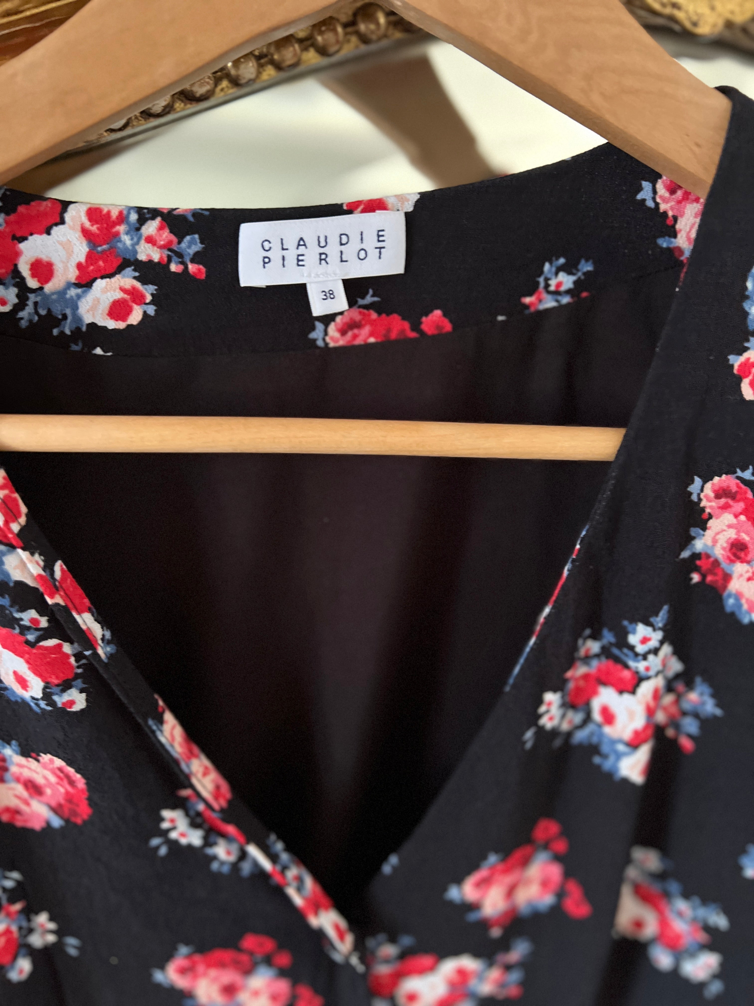 Robe Claudie Pierlot Reine à fleurs