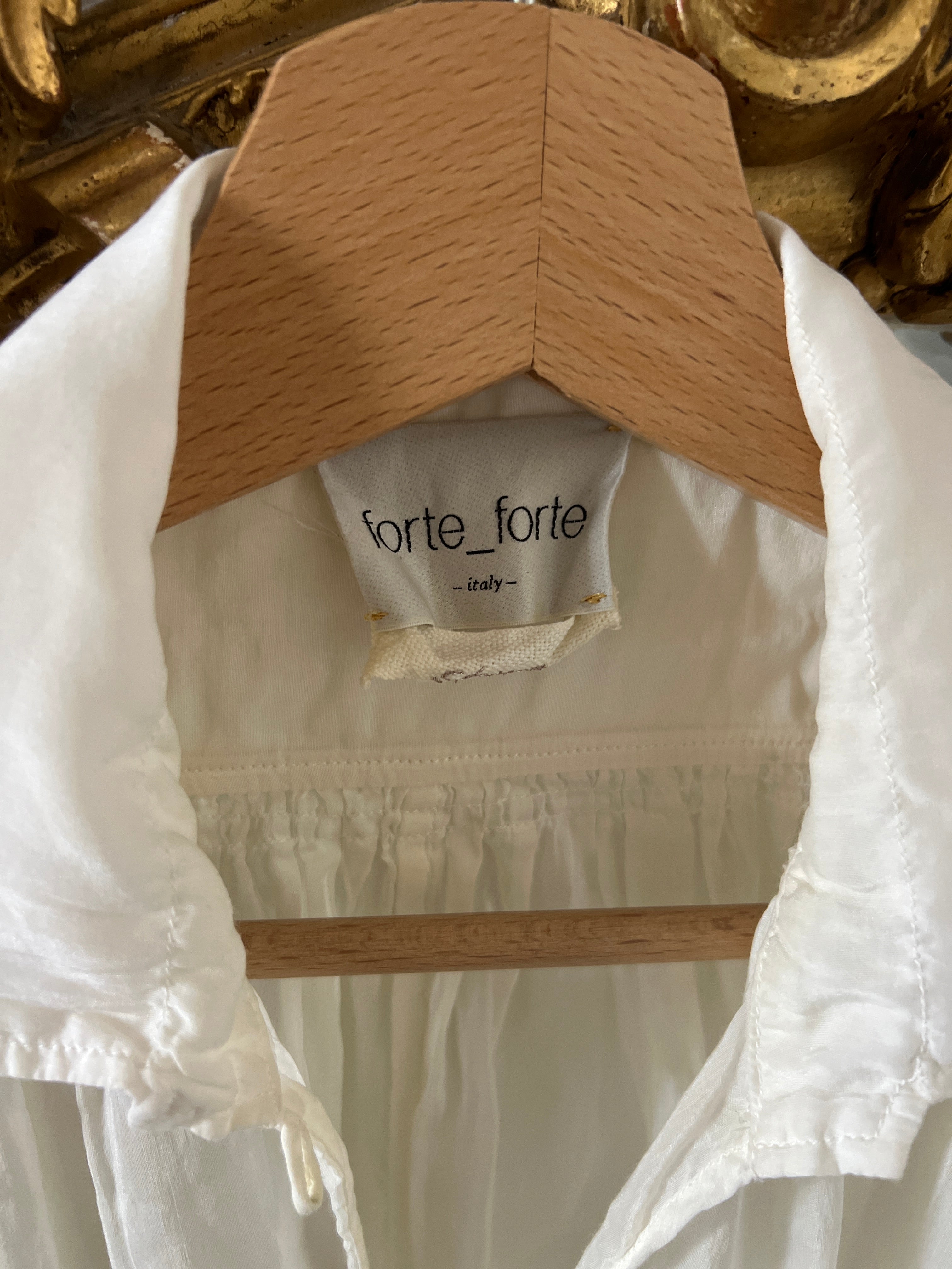 Forte Forte - Blouse blanc col V