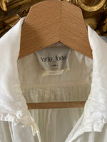 Charger l&#39;image dans la galerie, Forte Forte - Blouse blanc col V
