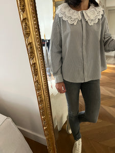 Blouse Zara col brodée