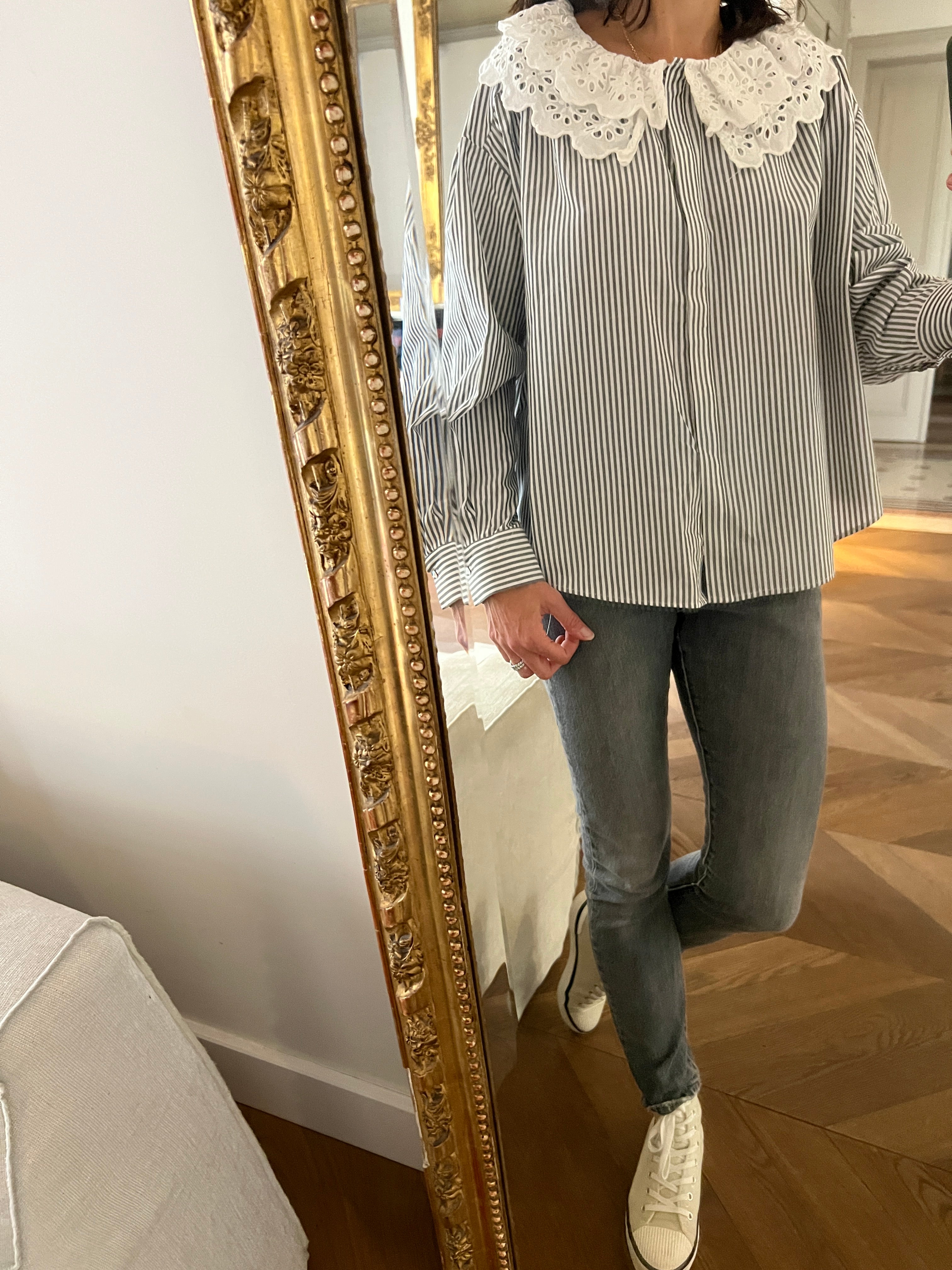 Blouse Zara col brodée