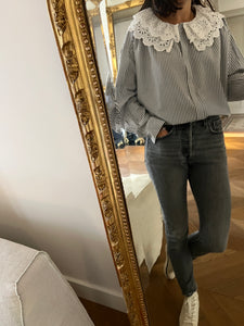 Blouse Zara col brodée