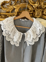 Charger l&#39;image dans la galerie, Blouse Zara col brodée
