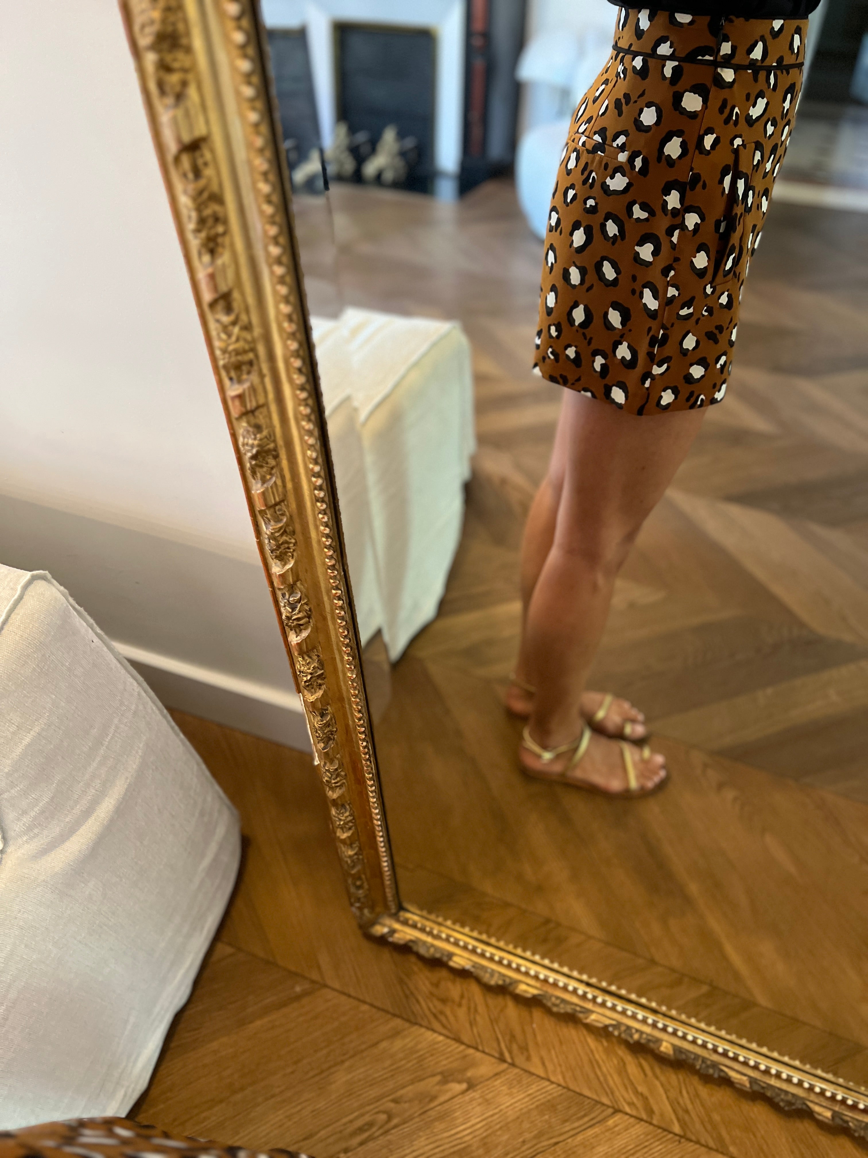 Short Zara Leopard