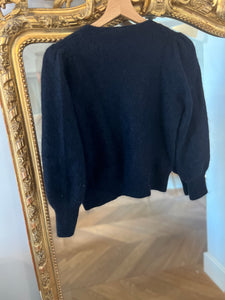 Pull Sezane bleu marine