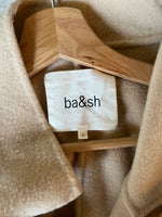 Charger l&#39;image dans la galerie, Ba&amp;sh - Manteau long beige ceinturé
