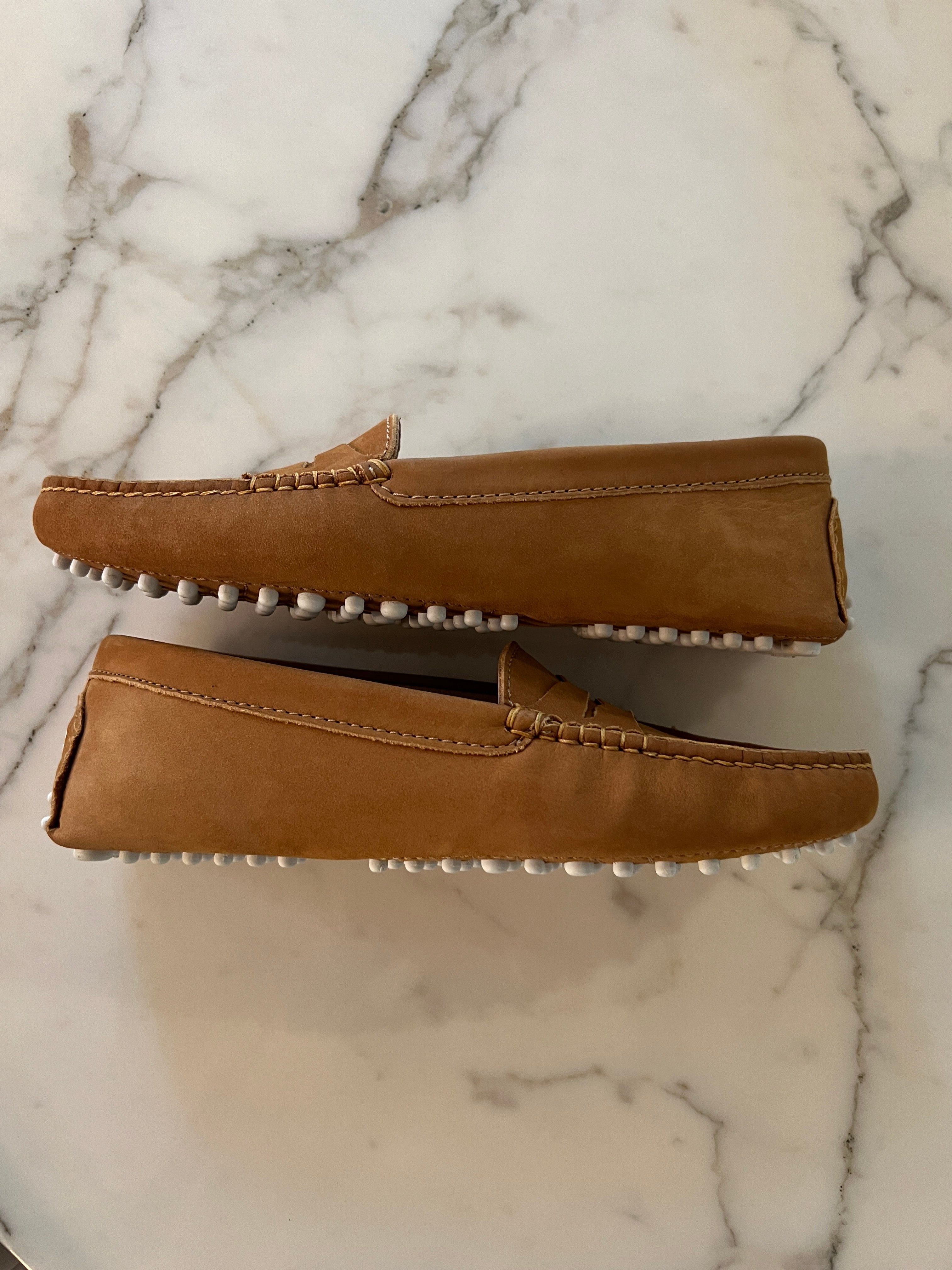 Mocassins Bobbies camel