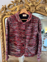 Charger l&#39;image dans la galerie, Gilet Ba&amp;sh Ciano bordeaux
