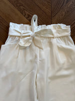 Charger l&#39;image dans la galerie, Pantalon Zara blanc taille froncée
