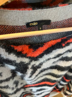 Charger l&#39;image dans la galerie, Pull Maje tigre orange et beige
