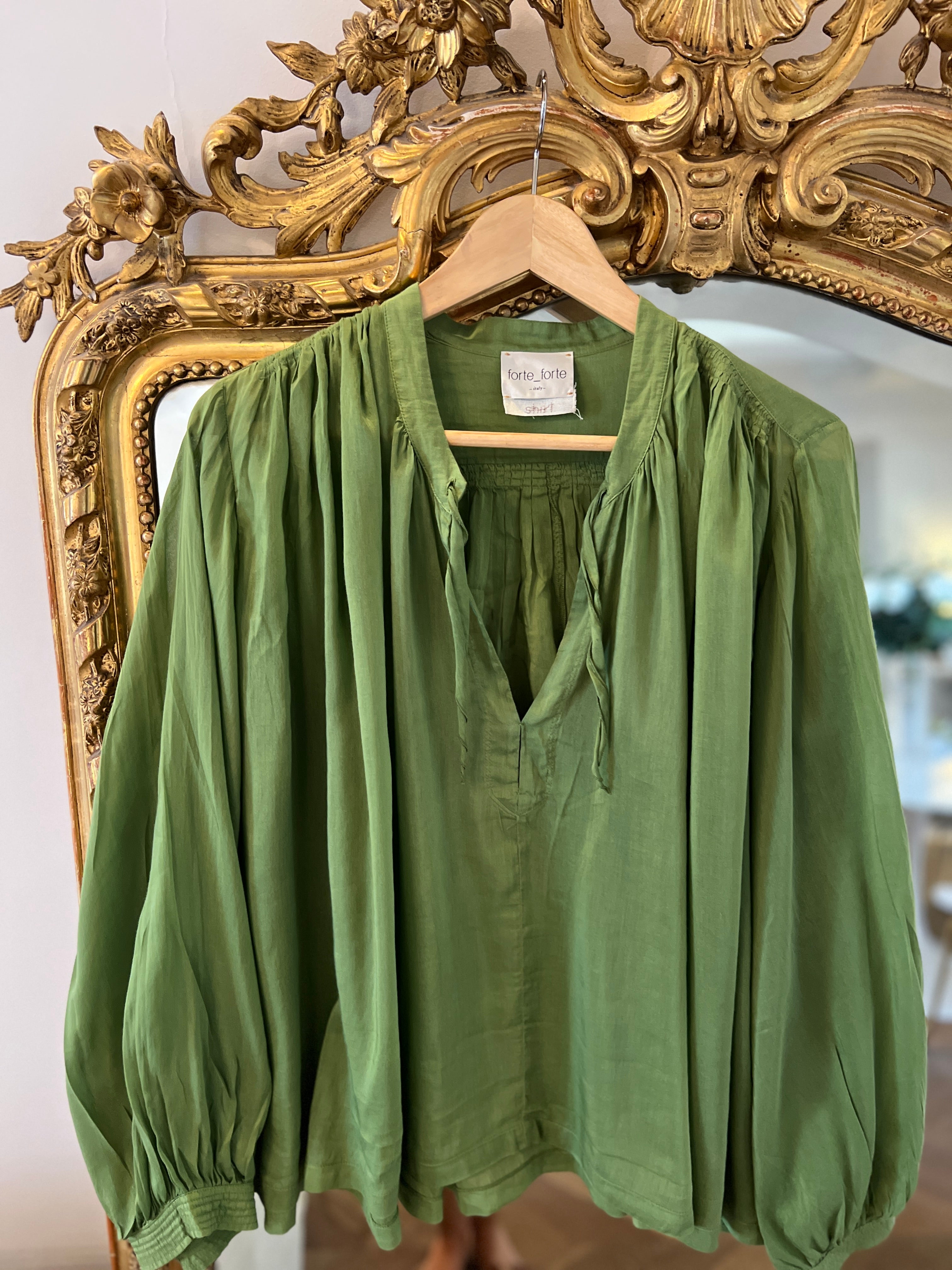 Blouse Forte Forte verte