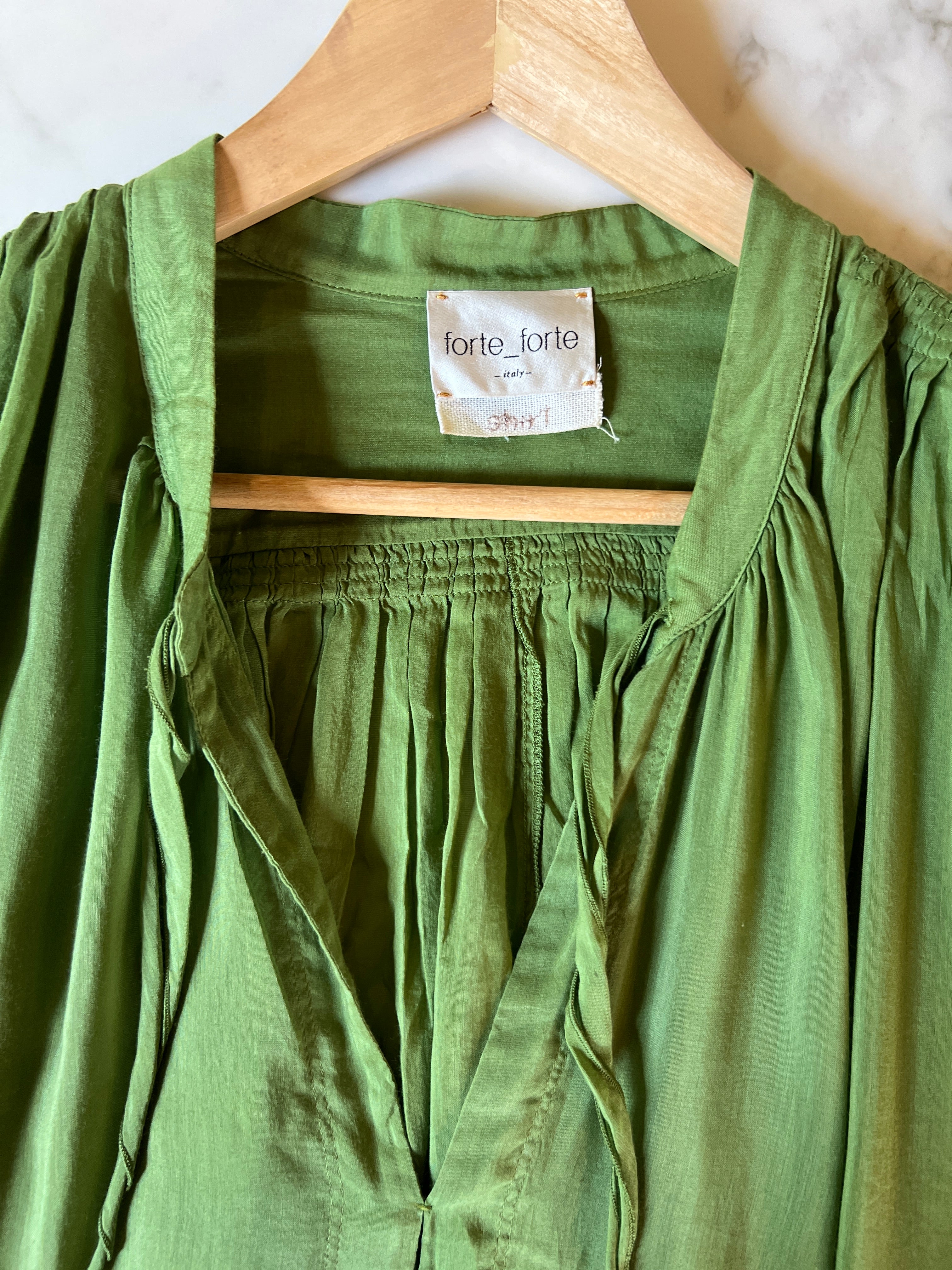 Blouse Forte Forte verte