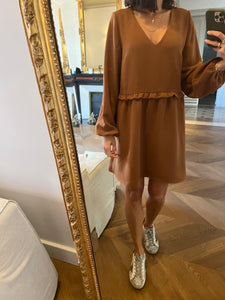 Robe Sezane marron