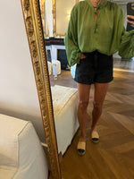 Charger l&#39;image dans la galerie, Blouse Forte Forte verte
