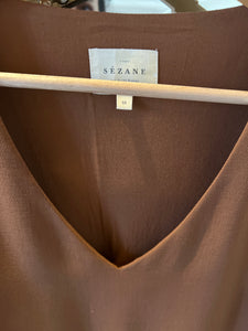 Robe Sezane marron