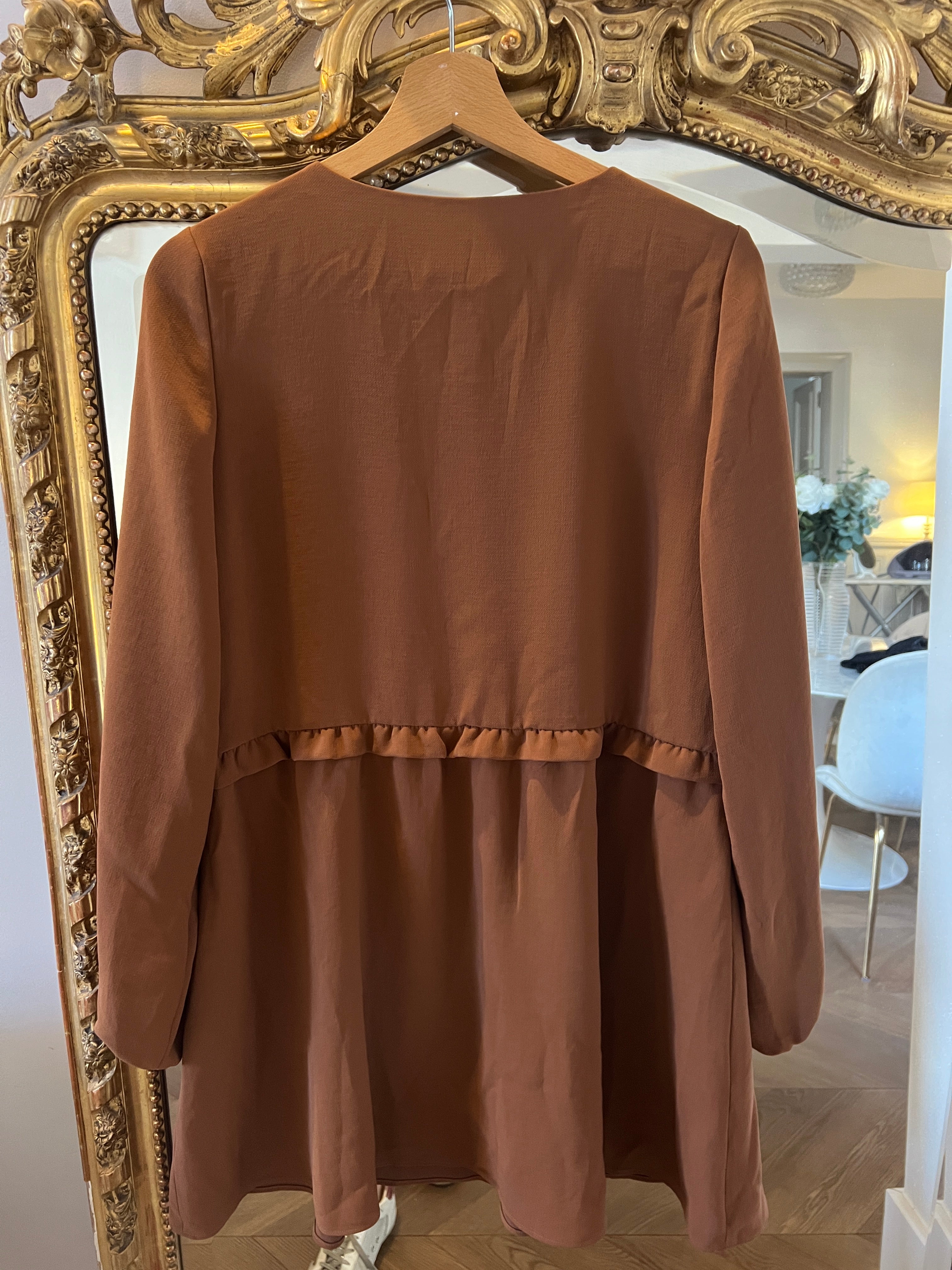 Robe Sezane marron