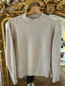 Pull Comptoir des Cotonniers en cachemire beige clair