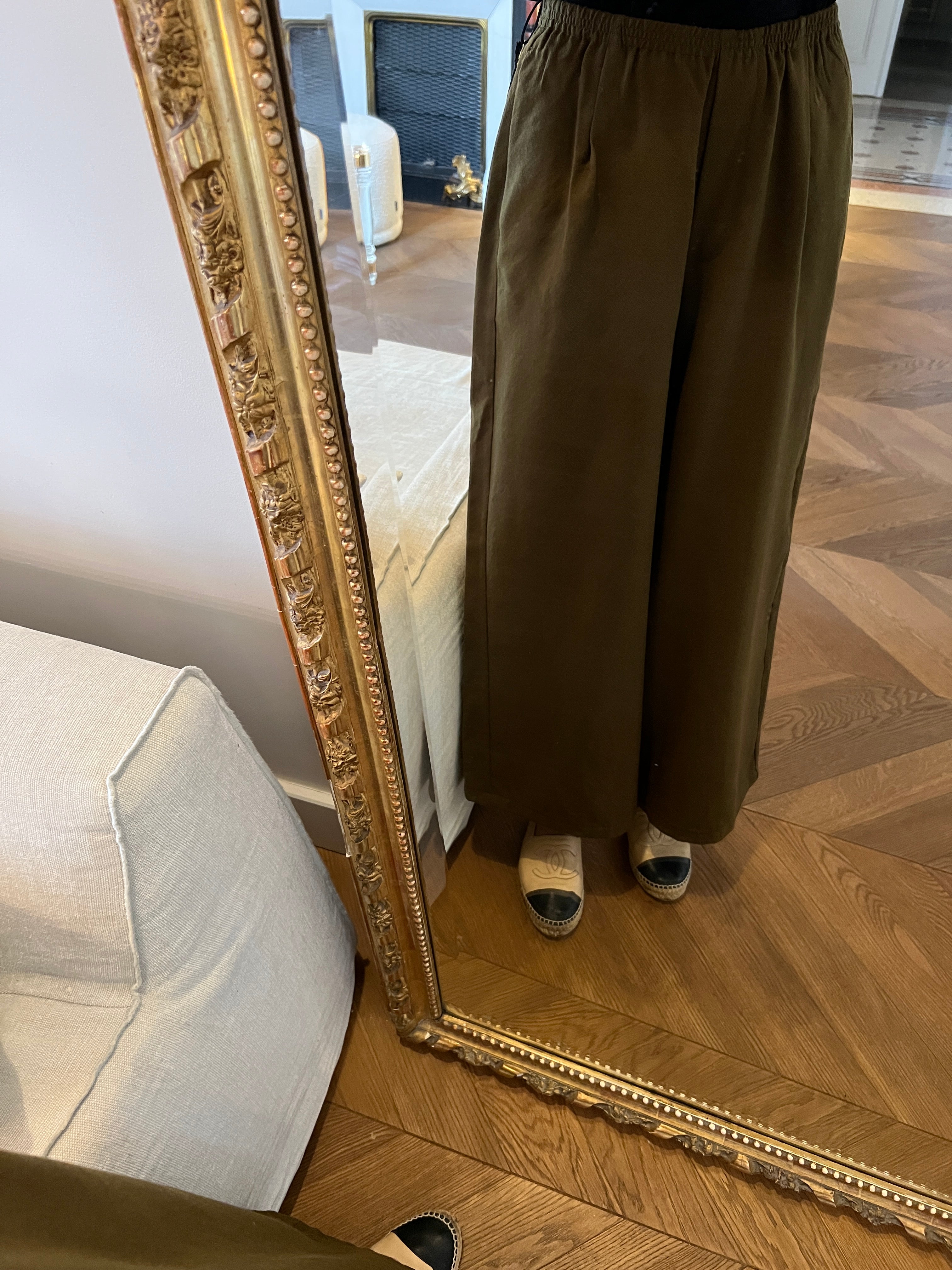 Pantalon Forte Forte kaki Neuf