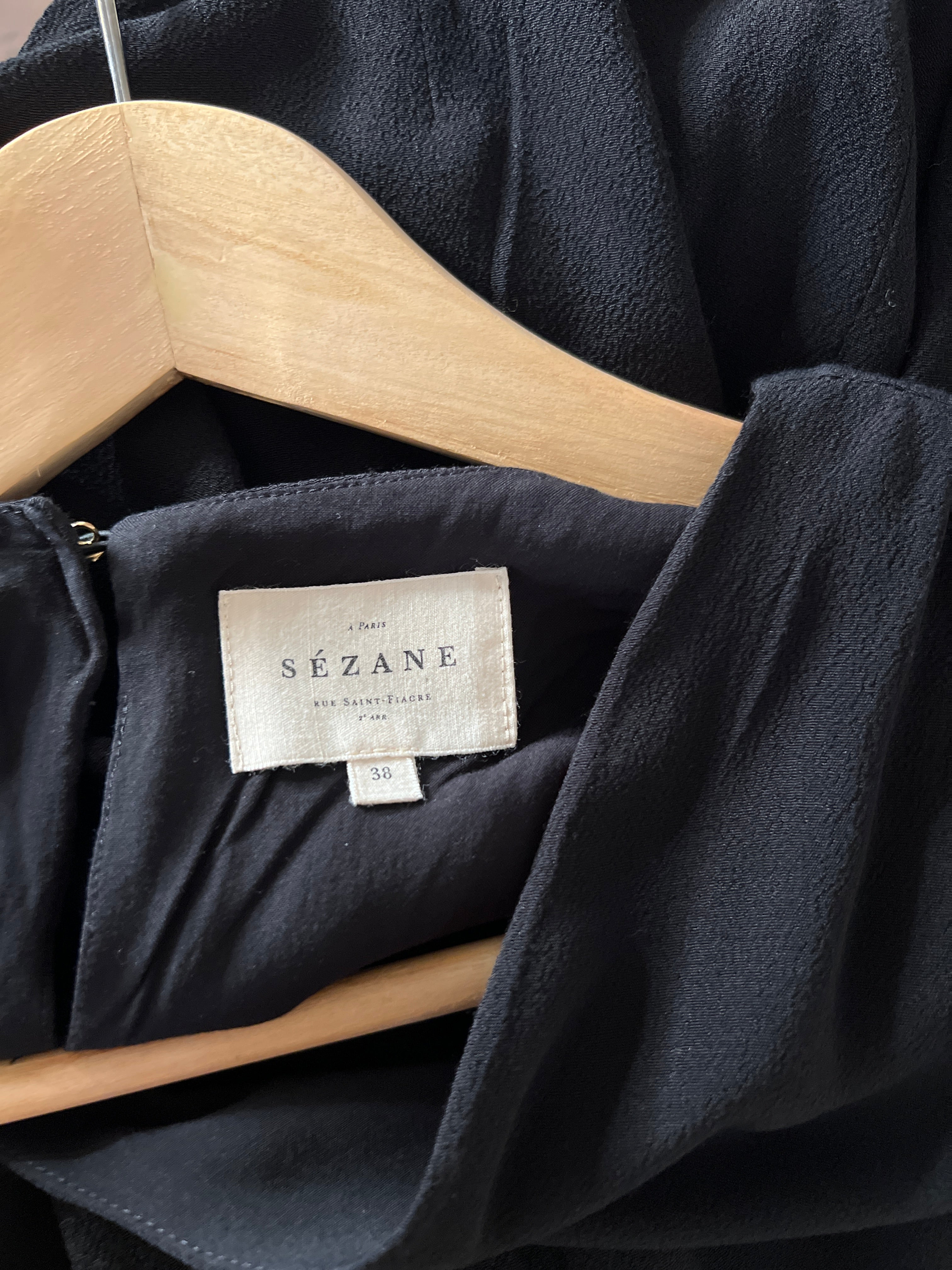 Combinaison pantalon Sézane noire