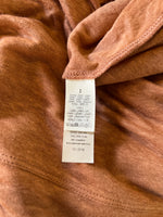 Charger l&#39;image dans la galerie, Jupe Forte Forte en lin terracotta
