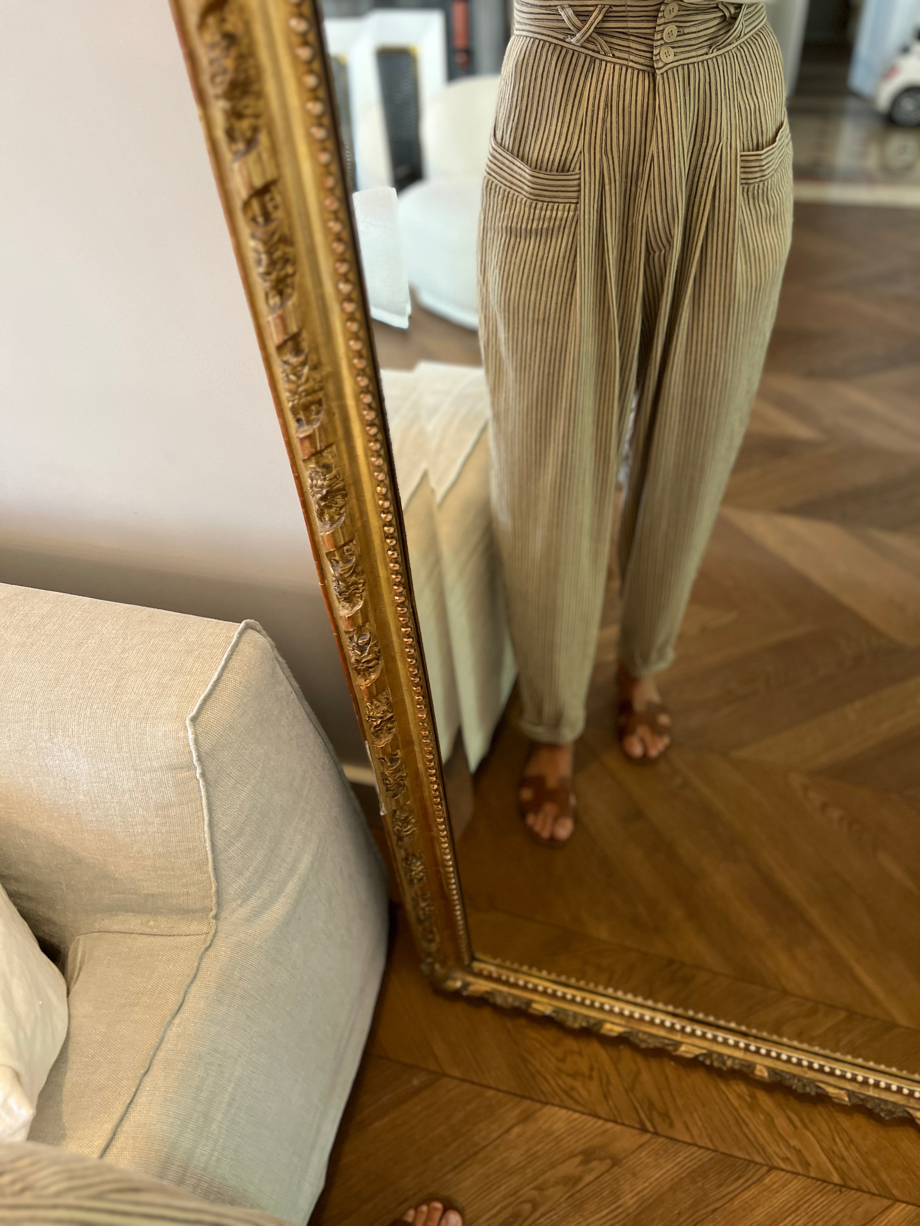 Pantalon Laurence Bras à rayures