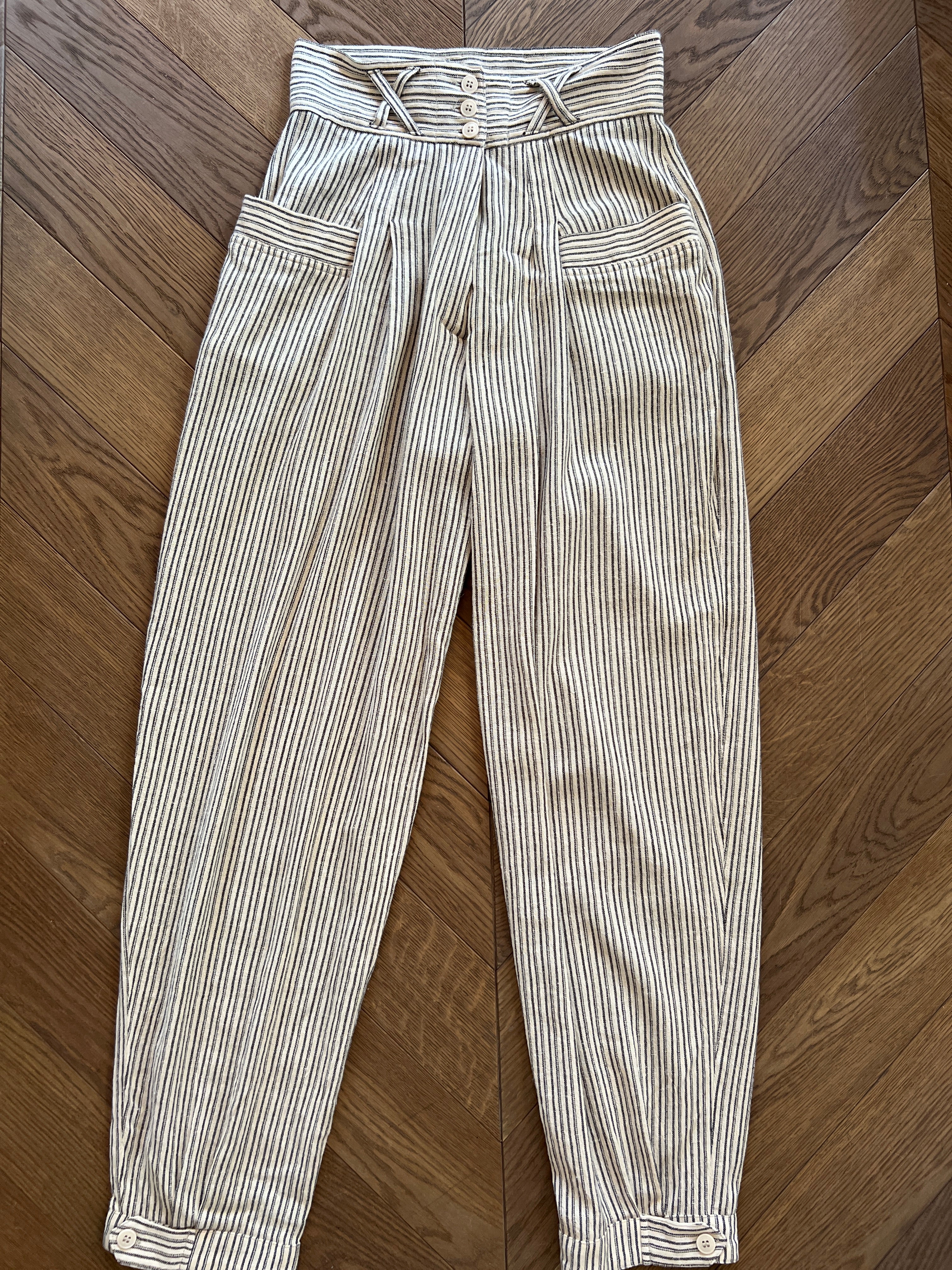 Pantalon Laurence Bras à rayures