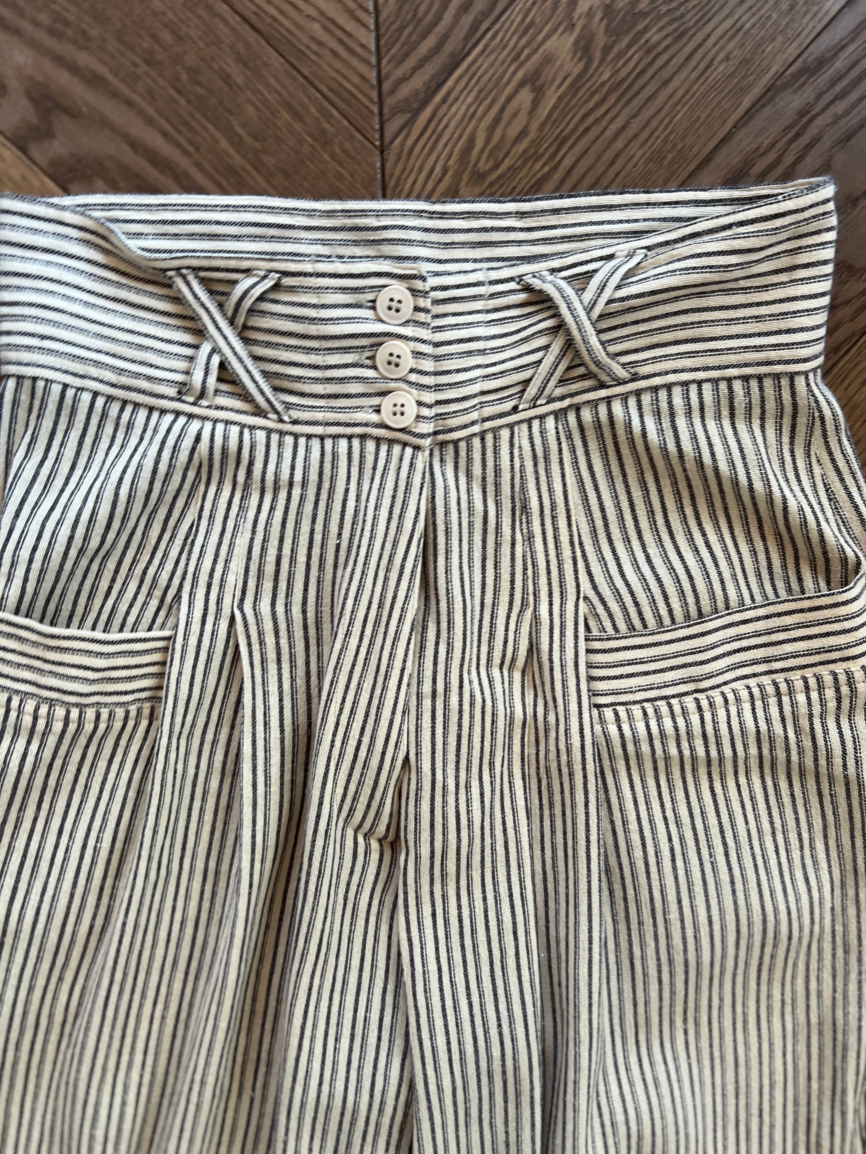 Pantalon Laurence Bras à rayures