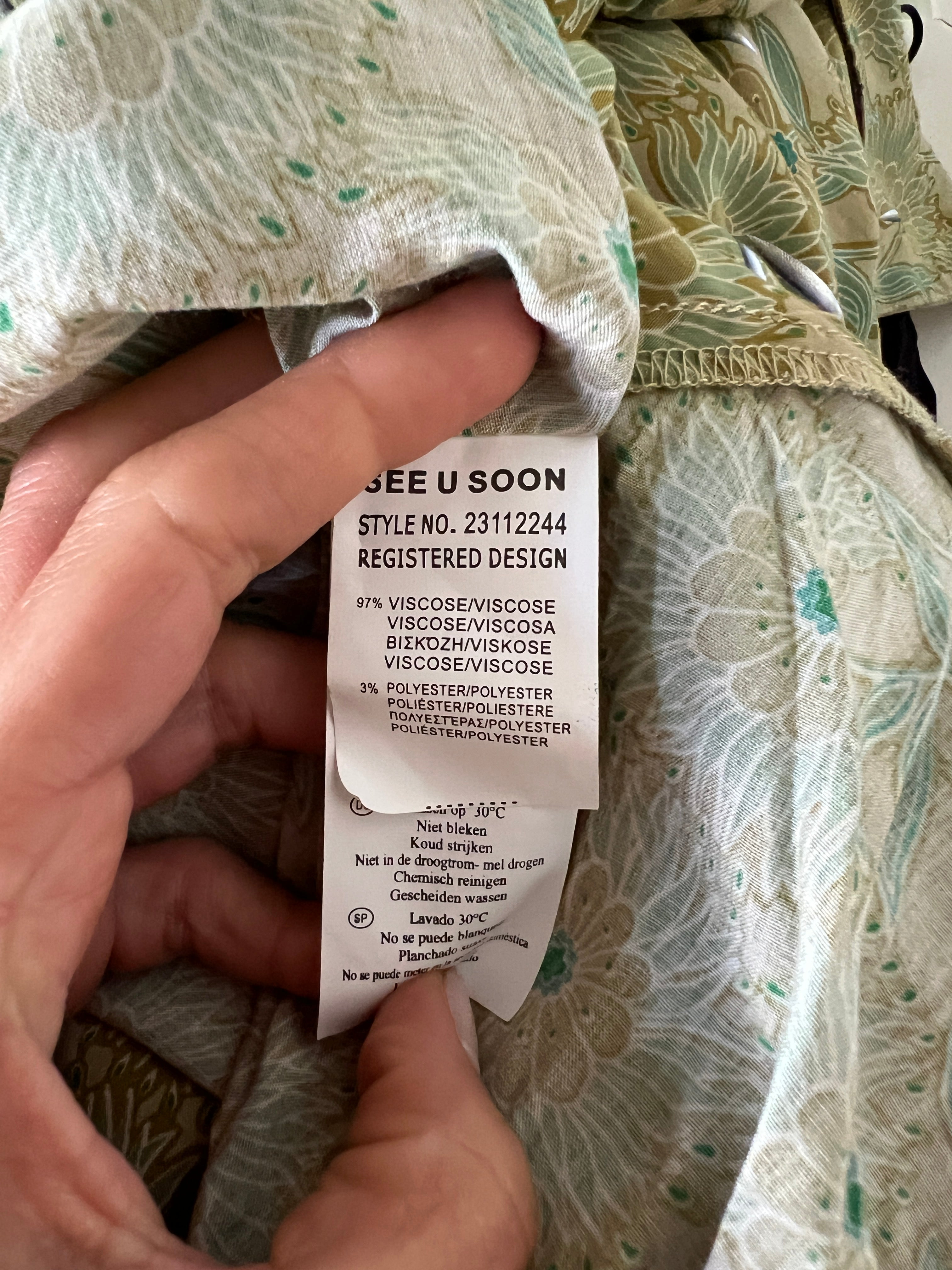 Ensemble Neuf See U Soon Neuf vert