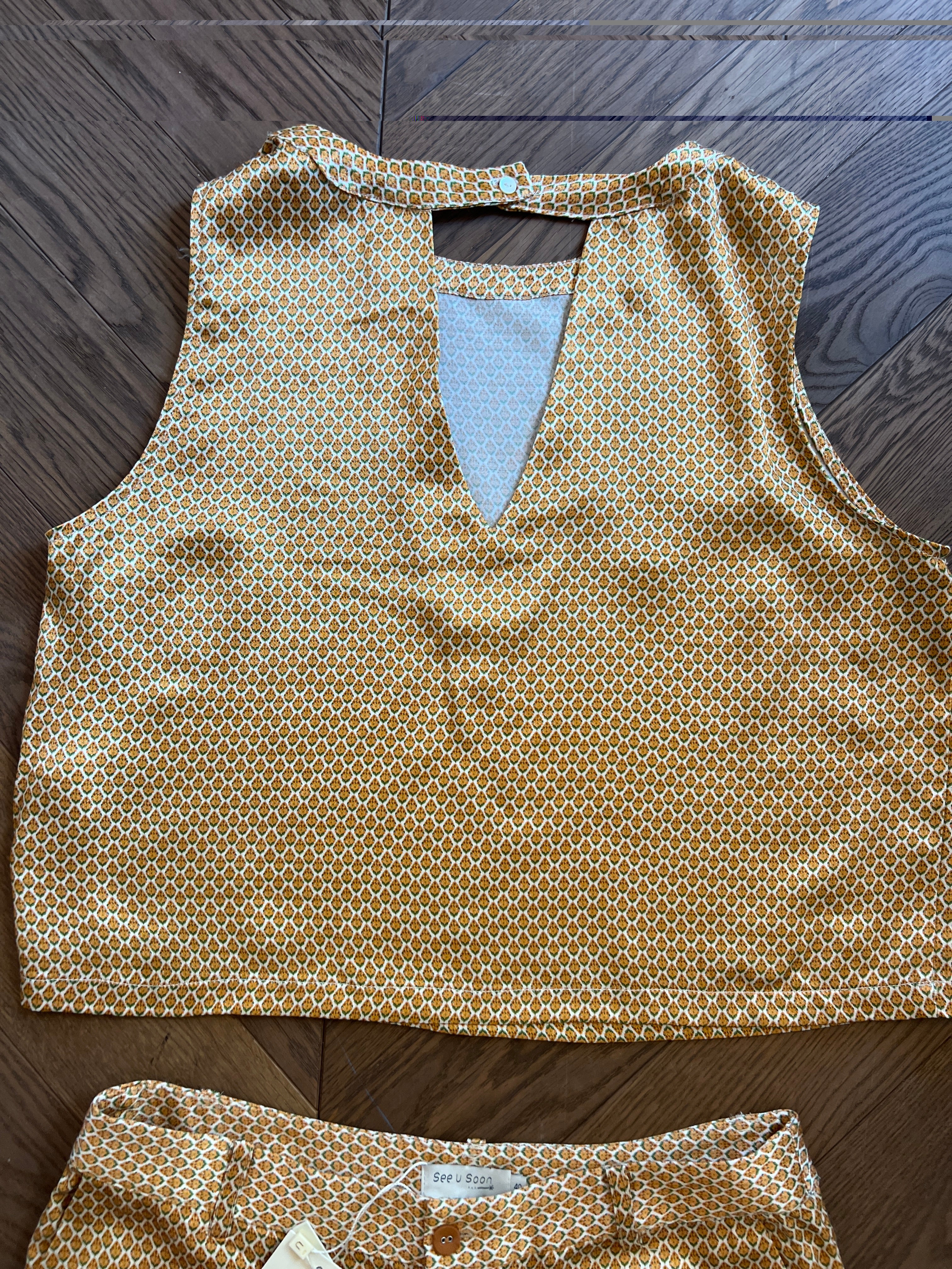 Ensemble Neuf See U Soon Neuf moutarde