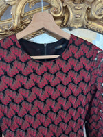 Charger l'image dans la galerie, Aurianne Sinacola - Maje robe bordeaux en dentelle
