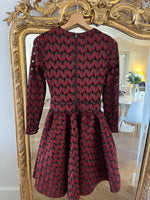 Charger l'image dans la galerie, Aurianne Sinacola - Maje robe bordeaux en dentelle
