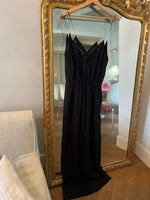 Charger l'image dans la galerie, Maje - Combinaison noire pantalon à bretelles
