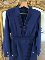 Charger l'image dans la galerie, Aurianne Sinacola - Peace&amp;Love robe bleu nuit
