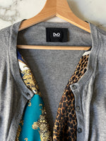 Charger l'image dans la galerie, Aurianne Sinacola - Dolce&amp;Gabbana Gilet gris léopard
