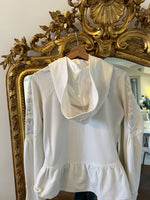 Charger l'image dans la galerie, Aurianne Sinacola - Philipp Plein veste à capuche blanche
