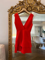 Charger l&#39;image dans la galerie, Robe courte Sandro rouge corail
