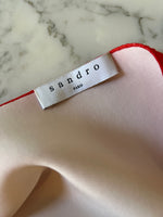 Charger l&#39;image dans la galerie, Robe courte Sandro rouge corail
