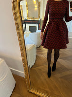 Charger l'image dans la galerie, Aurianne Sinacola - Maje robe bordeaux en dentelle
