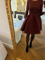 Charger l'image dans la galerie, Aurianne Sinacola - Maje robe bordeaux en dentelle
