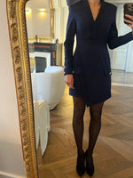 Charger l'image dans la galerie, Aurianne Sinacola - Peace&amp;Love robe bleu nuit
