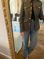 Charger l'image dans la galerie, Aurianne Sinacola -  Morgan Veste kaki boutons diamants
