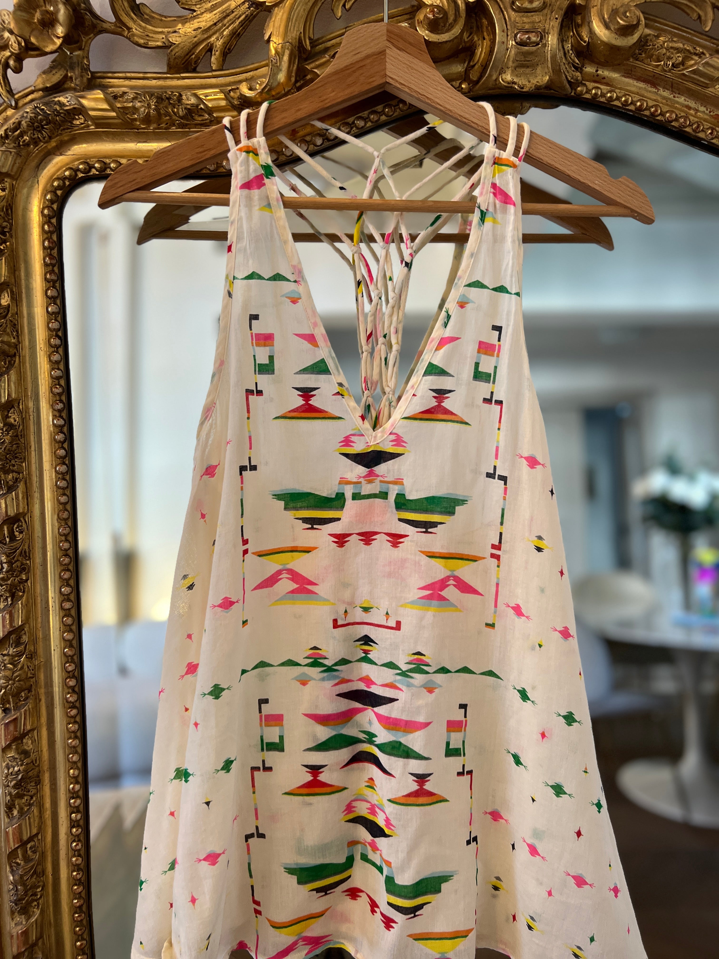 Débardeur Ba&sh Gaoli ecru coloré