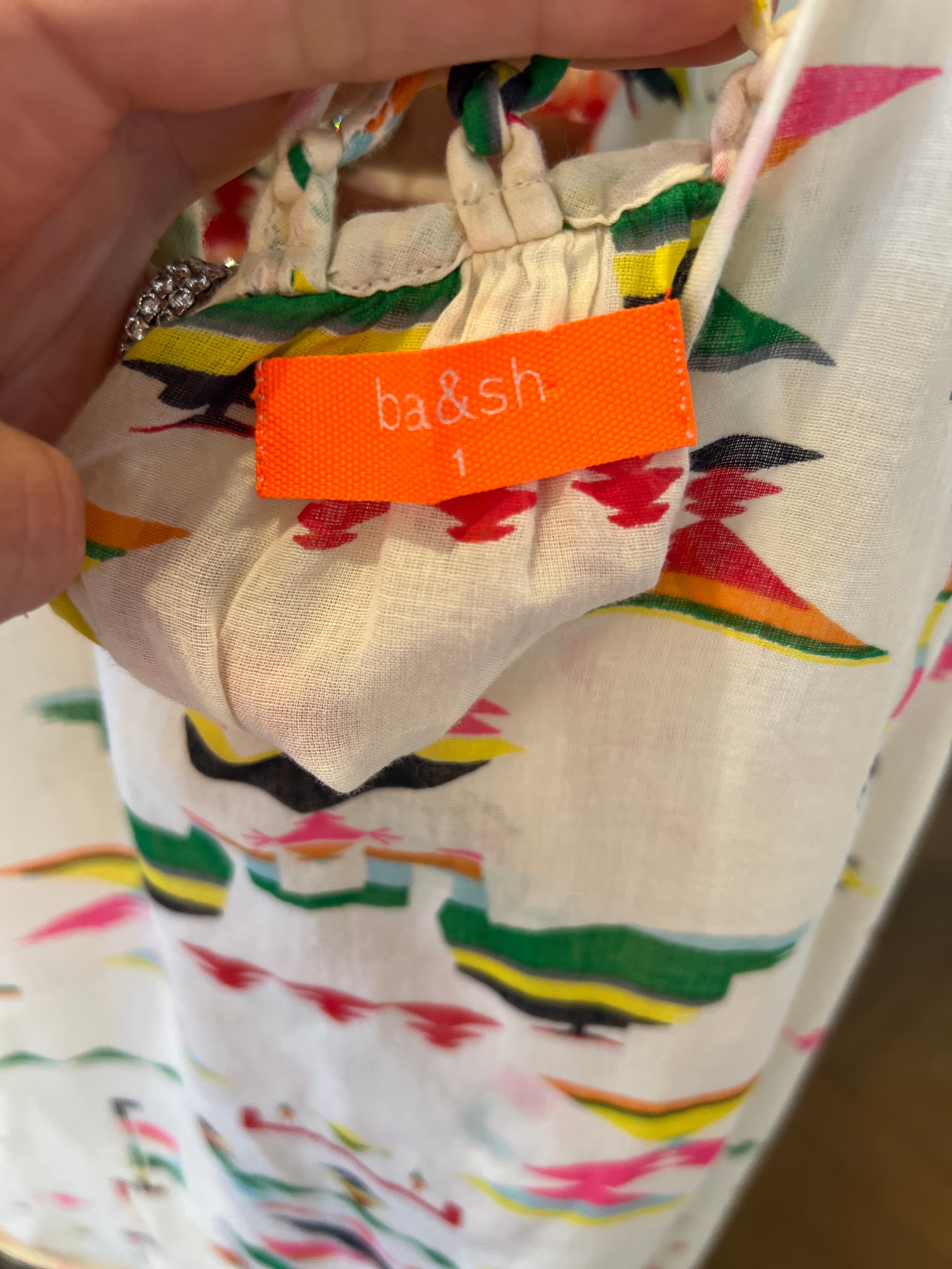 Débardeur Ba&sh Gaoli ecru coloré