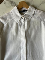 Charger l'image dans la galerie, Zara - Chemise en lin blanche
