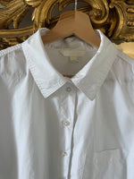 Charger l'image dans la galerie, H&amp;M - Chemise longue blanche à poche
