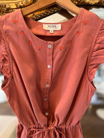 Charger l&#39;image dans la galerie, Robe Balzac Paris rose petits fleurs
