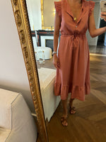 Charger l&#39;image dans la galerie, Robe Balzac Paris rose petits fleurs
